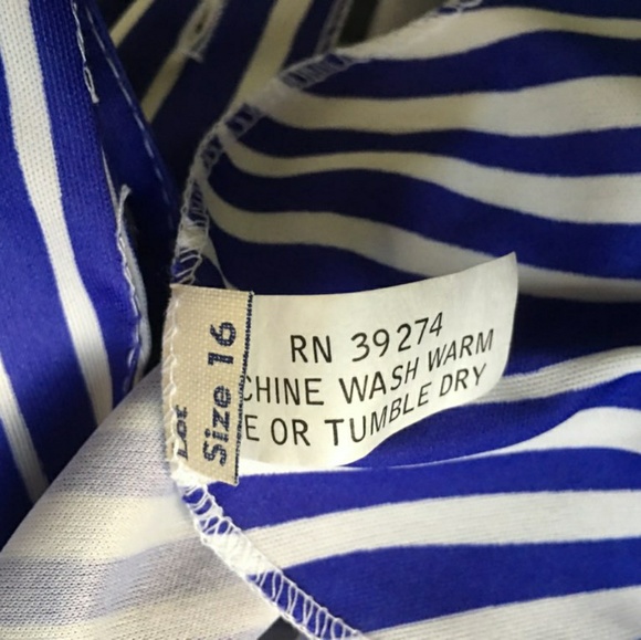 Vintage 80s poly secretary dress - Picture 4 of 5